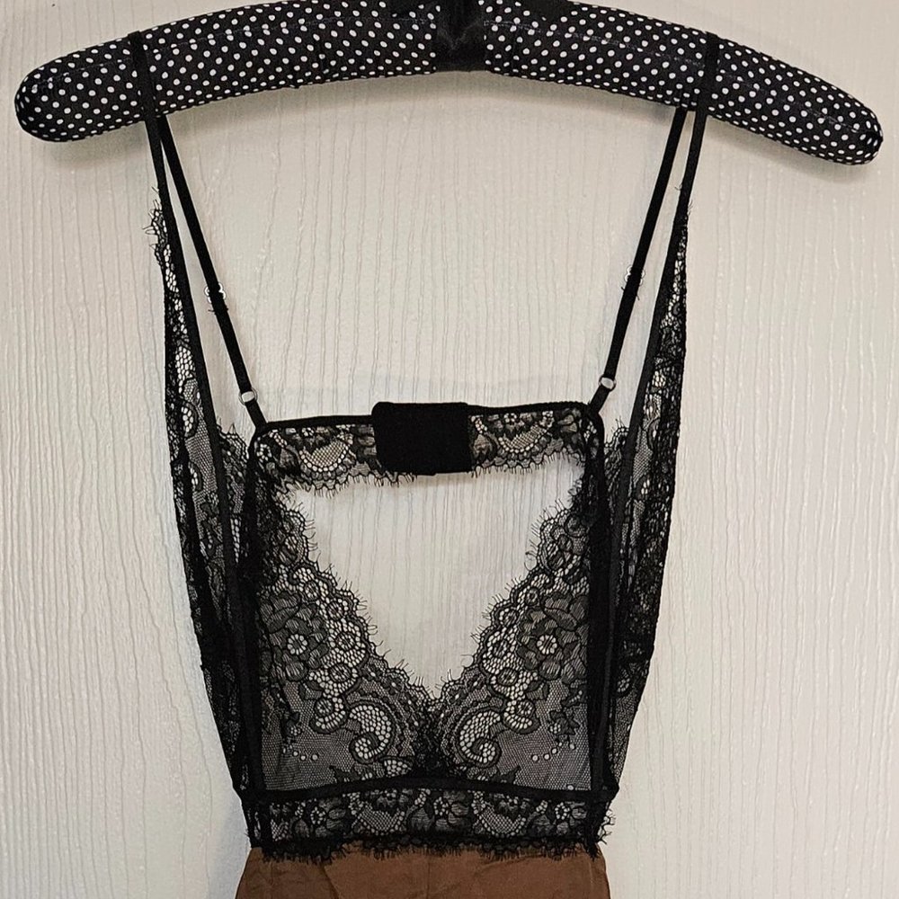 Anthropologie Satin Chemise